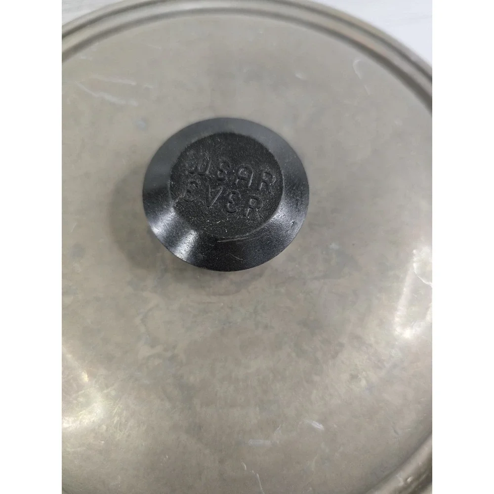 VTG Wear-Ever 2424 Aluminum Egg Poacher 4 Cup Skillet Pan with Lid Made in USA